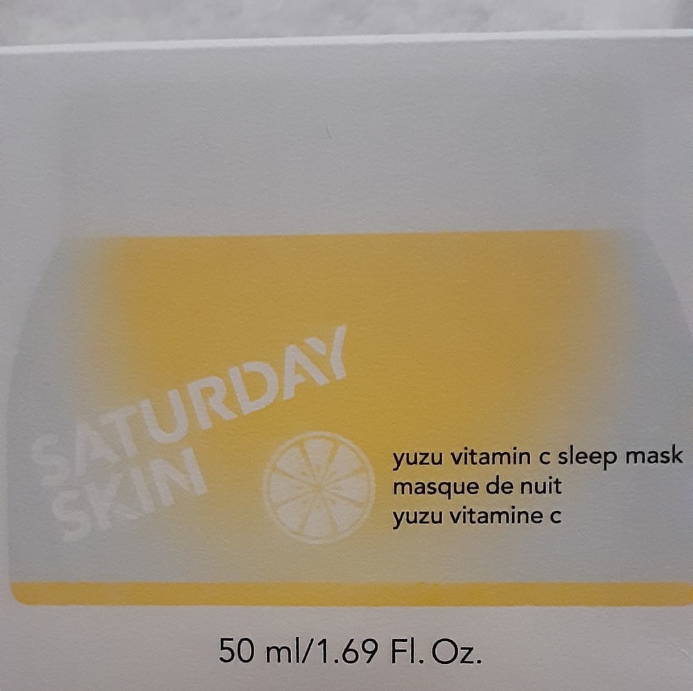 Saturday Skin Yuzu Vitamin C Sleep Mask
